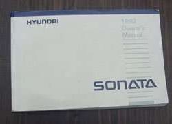 1992 Hyundai Sonata Owner's Manual