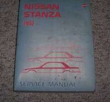 1992 Nissan Stanza Service Manual