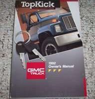 1992 GMC Topkick Owner's Manual