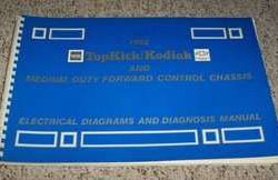 1992 Chevrolet Kodiak Medium Duty Truck Electrical Diagrams & Diagnosis Manual