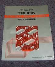 1992 Toyota Truck Electrical Wiring Diagram Manual