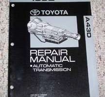 1992 Toyota Truck A43D Automatic Transmission Service Repair Manual