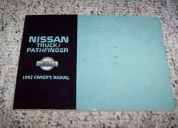 1992 Nissan Truck & Pathfinder Owner's Manual