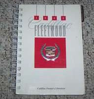 1992 Cadillac Fleetwood Owner's Manual