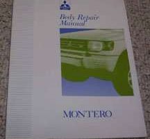 1992 Mitsubishi Montero Body Repair Manual