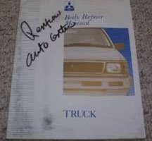 1992 Mitsubishi Truck Body Repair Manual