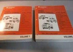 1993 International 8100, 8200, 8300 8000 S-Series Truck Chassis Service Repair Manual CTS-5440