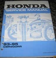 1994 Honda CBR900RR Motorcycle Service Manual