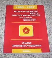 1993 Dodge Ram Van Kelsey-Hayes EBC-5H & EBC-310 ABS Chassis Diagnostic Procedures