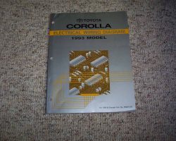 1993 Toyota Corolla Electrical Wiring Diagram Manual