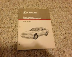 1993 Lexus GS300 Body Collision Damage Repair Manual