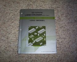 1993 Toyota Land Cruiser Electrical Wiring Diagram Manual