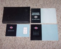 1993 Nissan Maxima Owner's Manual Set