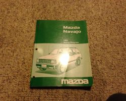 1993 Mazda Navajo Wiring Diagram Manual