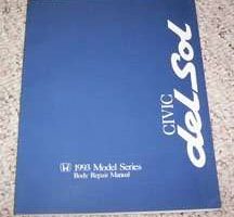1988 Honda Civic del Sol Body Repair Manual