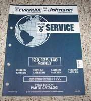 1993 Johnson Evinrude 120, 125 & 140 HP Models Parts Catalog
