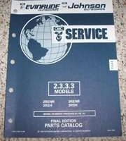 1993 Johnson Evinrude 2.3 & 3.3 HP Models Parts Catalog