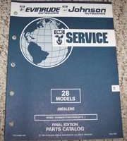 1993 Johnson Evinrude 28 HP Models Parts Catalog