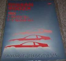 1993 Nissan 300ZX 2 & 2+2 Seater Large Format Wiring Diagram Manual
