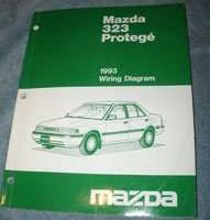 1993 Mazda 323 & Protégé Wiring Diagram Manual