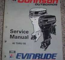 1993 Johnson Evinrude 40 HP Models Service Manual