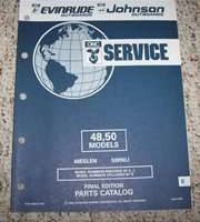 1993 Johnson Evinrude 48 & 50 HP Models Parts Catalog