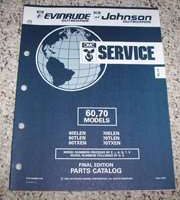 1993 Johnson Evinrude 60 & 70 HP Models Parts Catalog