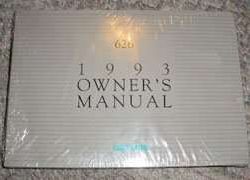 1993 Mazda 626 Owner's Manual