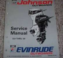 1993 Johnson Evinrude 10 HP Models Service Manual