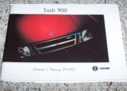1993 Saab 900 Owner's Manual