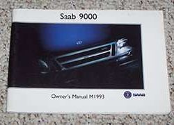 1993 Saab 9000 Owner's Manual