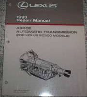 1993 Lexus SC300 A340E Automatic Transmission Repair Manual