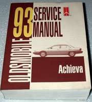 1993 Oldsmobile Achieva Service Manual
