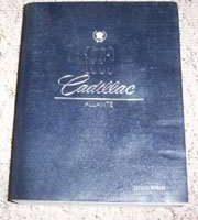 1993 Cadillac Allante Service Manual