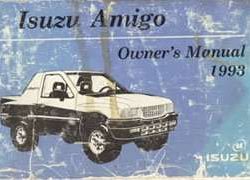 1993 Isuzu Amigo Owner's Manual