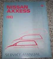 1993 Nissan Axxess Service Manual