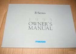 1993 Mazda B Series Pickup Truck Owner's Manual