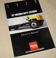 1993 GMC B7 Medium Duty Chassis Owner's Manual