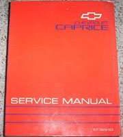 1993 Chevrolet Caprice Service Manual