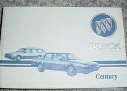 1993 Buick Century Owner's Manual