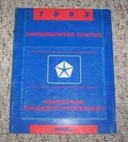 1993 Dodge Ramcharger Charging & Speed Control Systems Powertrain Diagnostic Procedures