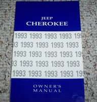 1993 Jeep Cherokee Owner's Manual