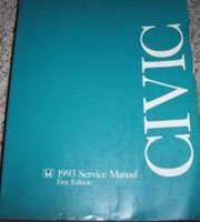 1993 Honda Civic Service Manual