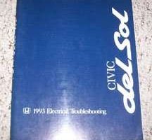 1993 Honda Civic del Sol Electrical Troubleshooting Manual