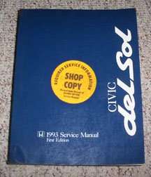 1993 Honda Civic del Sol Service Manual