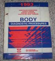 1993 Chrysler Concorde & New Yorker Body Diagnostic Procedures