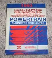 1993 Dodge Intrepid 3.3L & 3.5L EFI Engines Powertrian Diagnostic Procedures