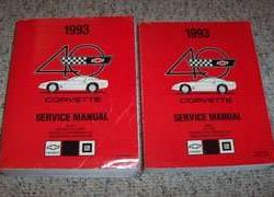 1993 Chevrolet Corvette Shop Service Repair Manual