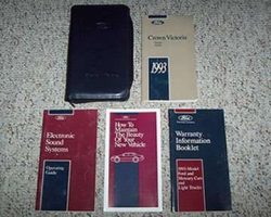 1993 Ford Crown Victoria Owner's Manual Set