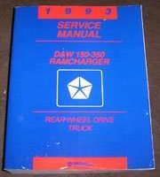 1993 Dodge Ram Truck & Ramcharger Service Manual